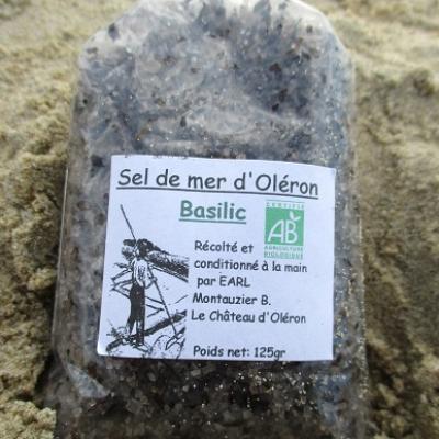 sel de mer d oléron basilic