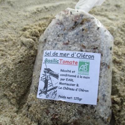 sel de mer d oléron basilic tomate