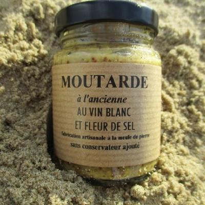 moutarde fine et forte à la fleur de sel