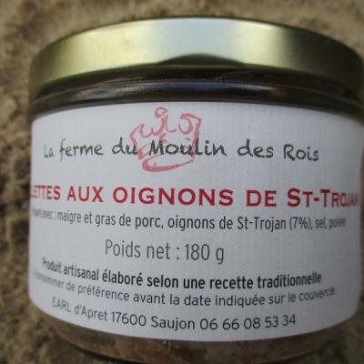 RILLETTES AUX OIGNONS DE ST TROJAN