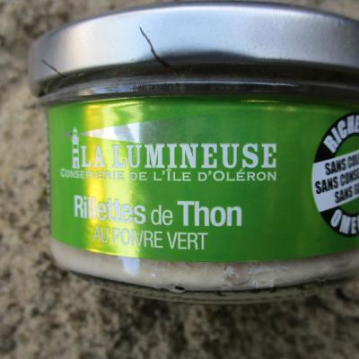 RILLETTES DE THON AU POIVRE VERT