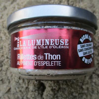 RILLETTES DE THON au piment d espelette