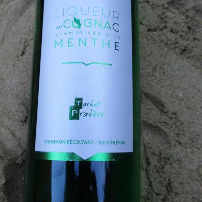 LIQUEUR AU COGNAC AROMATISE A LA MENTHE