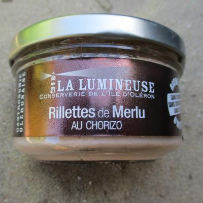 RILLETTES DE MERLU AU CHORIZO