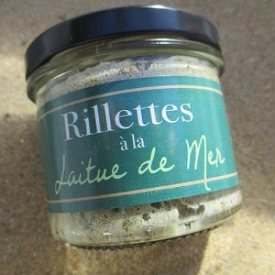 rillettes à la laitue de mer.