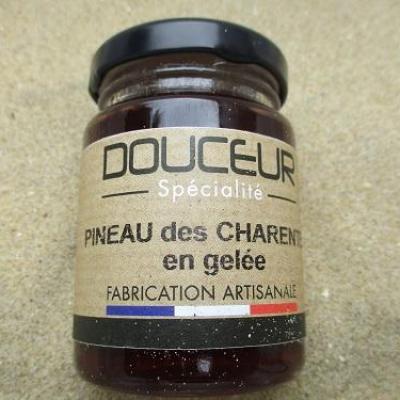 douceur au pineau des charentes en gelée