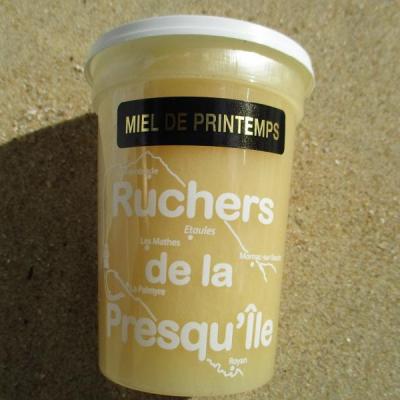 les ruchers de la presqu ile, miel de printemps.