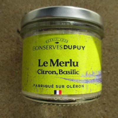 le  merlu citron basilic