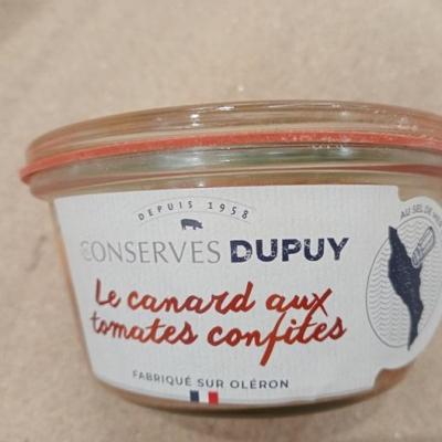 LE CANARD AUX TOMATES CONFITES